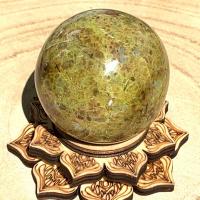 Sphere opale verte 11