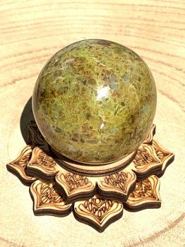 Sphere opale verte 11